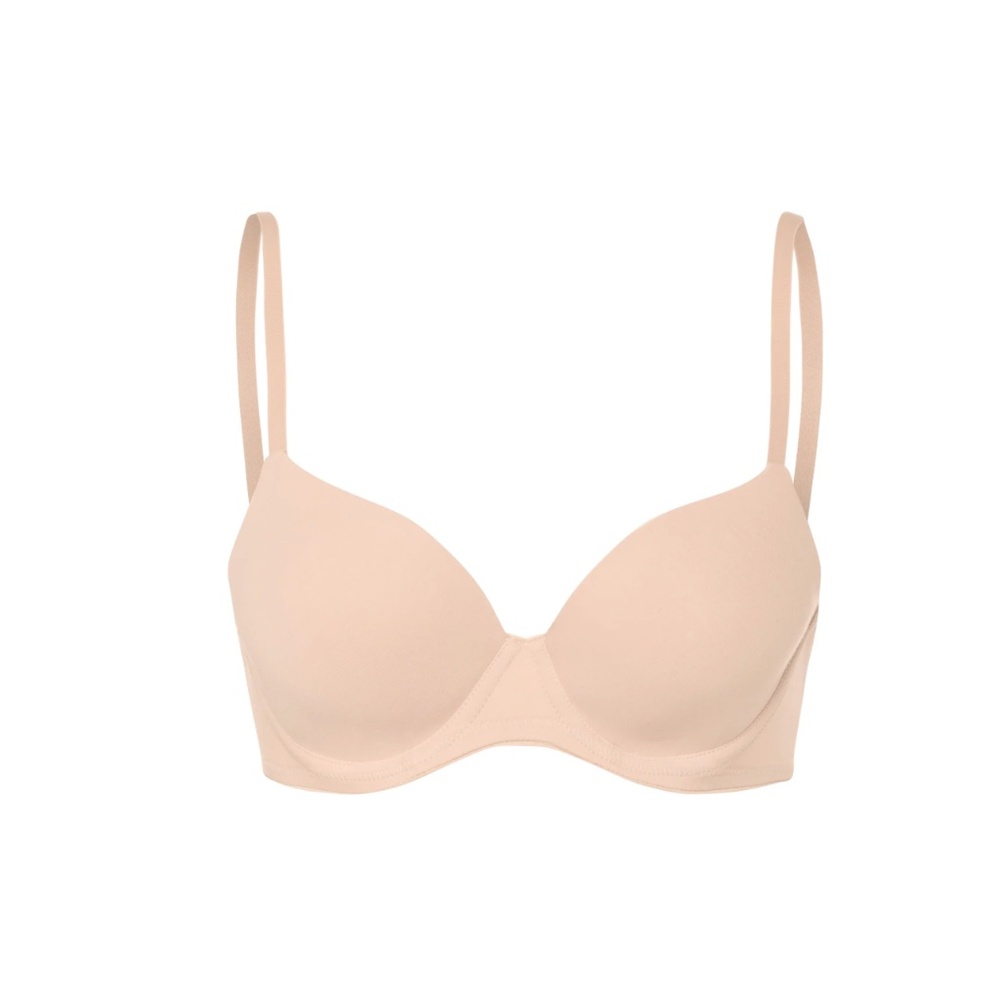 Cotton Sensation T-Shirt Bra - Beige 34 A